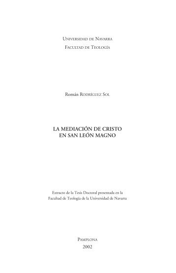 Excerpta Teologia 41-5.pdf - Universidad de Navarra