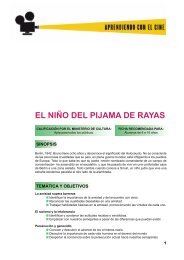 EL NIÑO DEL PIJAMA DE RAYAS - Aprendiendo con el cine europeo