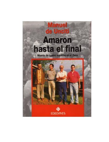 amaron hasta el final - libro - Red Informativa de la Familia Marista