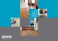 FOR EVERY SPACE THERE'S SPACIA - Amtico