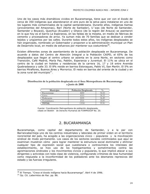 Bucaramanga - Movimiento de Víctimas de Crímenes de Estado