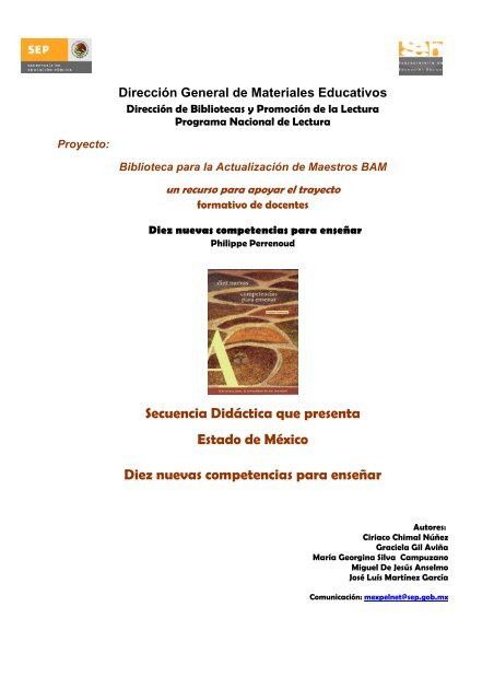 Diez Nuevas Competencias Para Enseñar Programa Nacional De - 