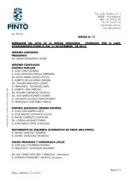 Hoja nº: 1 Pleno ordinario 21-12-012 - Ayuntamiento de Pinto