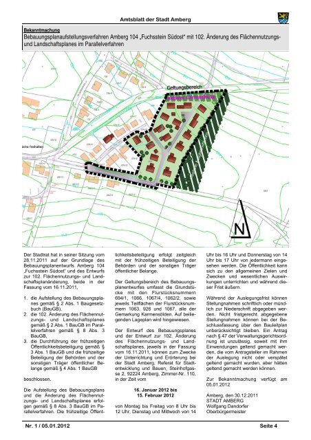 Nr. 01 vom 05.01.2012 - Stadt Amberg