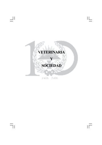 VETERINARIA Y SOCIEDAD - Colegio de Veterinarios de Sevilla