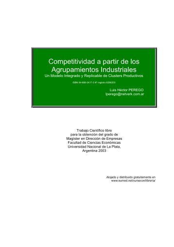 Competitividad y Clusters Productivos