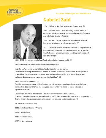 Gabriel Zaid