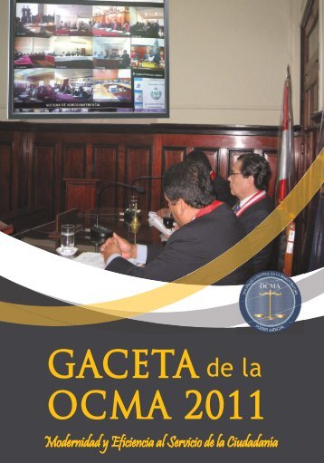GACETA OCMA 2011 - OCMA - Poder Judicial