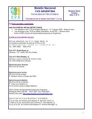 Boletin Octubre de 2006 (pdf) - CVX Argentina