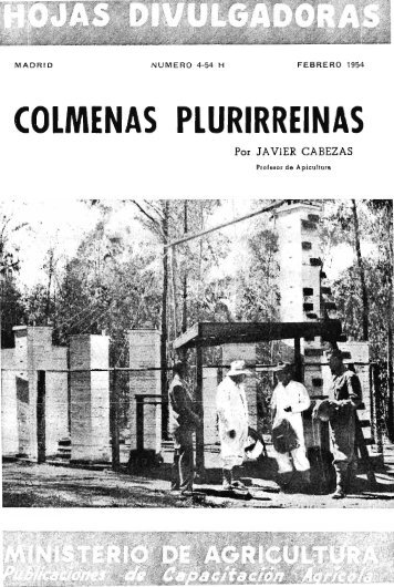 04/1954 - Ministerio de Agricultura, Alimentación y Medio Ambiente