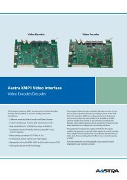 Aastra XMP1 Video Interface - RSR DATACOM