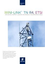 Mini-LinkTM TN R4, etsi - Ericsson