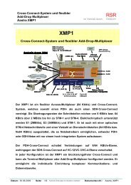 Aastra XMP1 Flyer - RSR DATACOM
