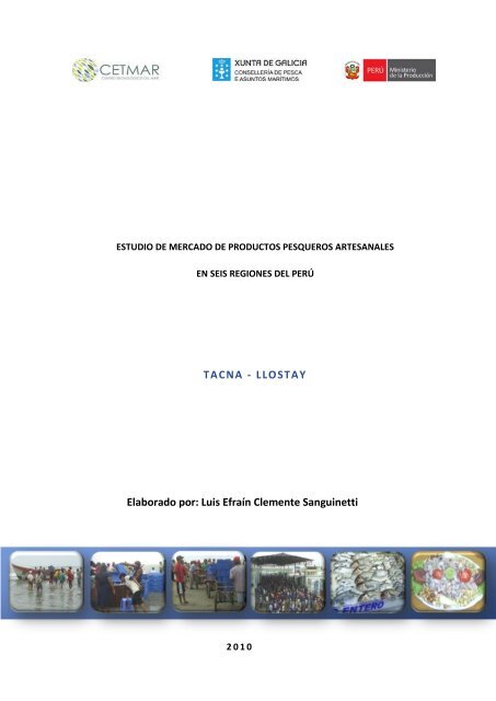 TACNA - LLOSTAY Elaborado por: Luis Efraín Clemente Sanguinetti