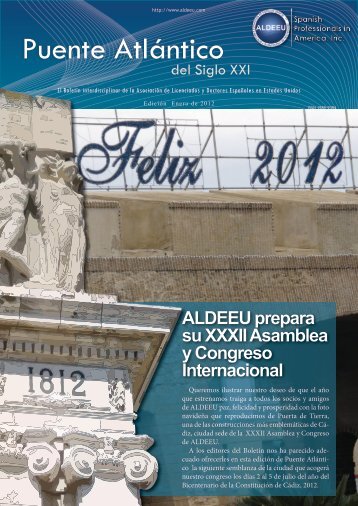 Puente Atlántico del Siglo XXI - Enero de 2012 - El Boletín ... - aldeeu