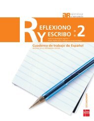 ESCRIBO EFLEXIONO - Secundaria SM