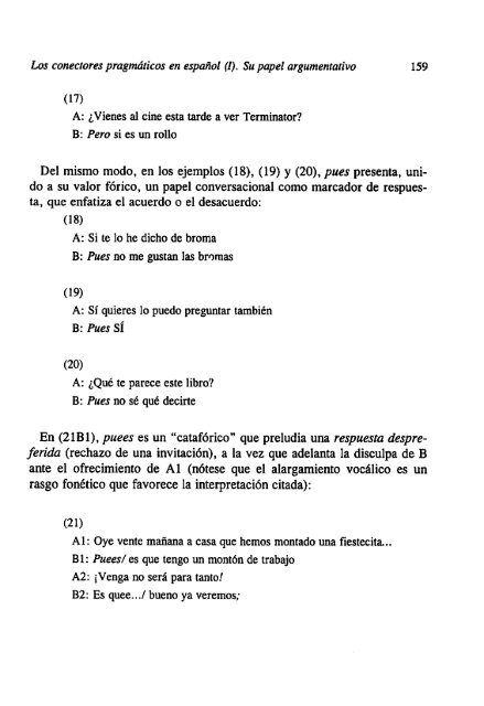 LOS CONECTORES PRAGMÁTICOS EN ESPAÑOL - buleria