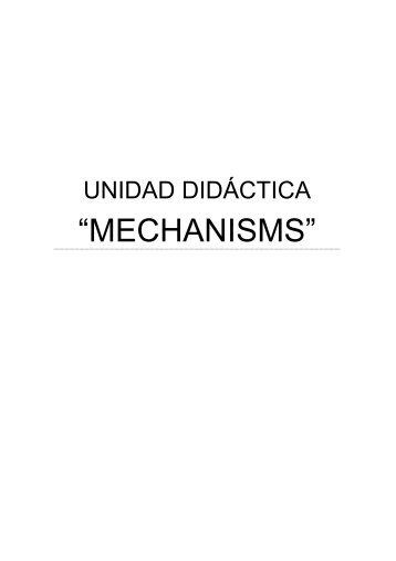 “MECHANISMS” - educastur.princast