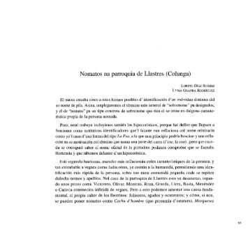 Nomatos na parroquia de Llastres (Colunga) - Academia de la ...