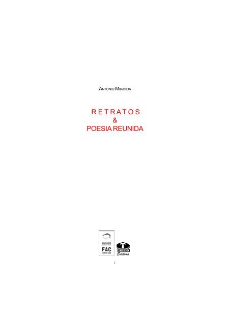 Acesse o texto completo de Retratos (PDF 291 ... - Antonio Miranda