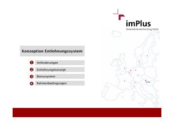 Page 1 Anforderungen Bonussystem Entlohnungskonzept ...