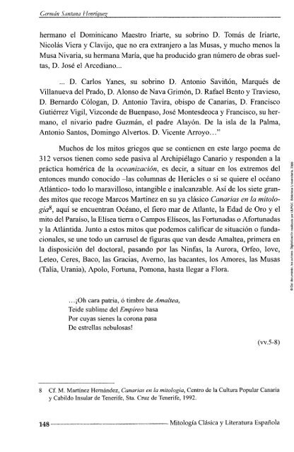 Mitología Clásica y Literatura Española. Siete Estudios - Gonzalo de ...