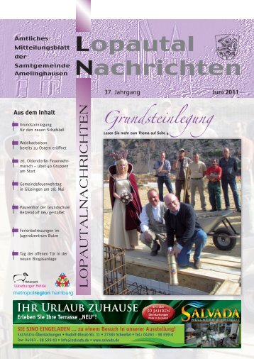 Lopautal Nachrichten 06/2011 - Amelinghausen