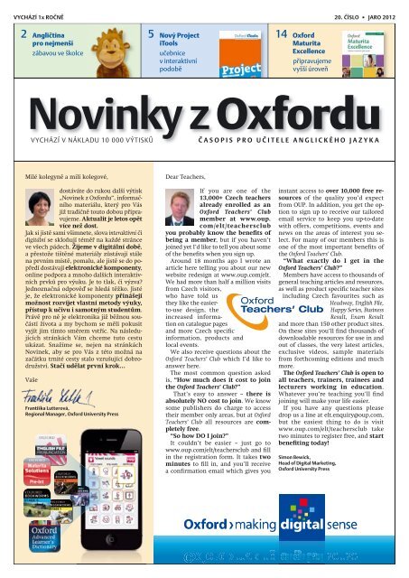 Novinky z Oxfordu - readers.sk