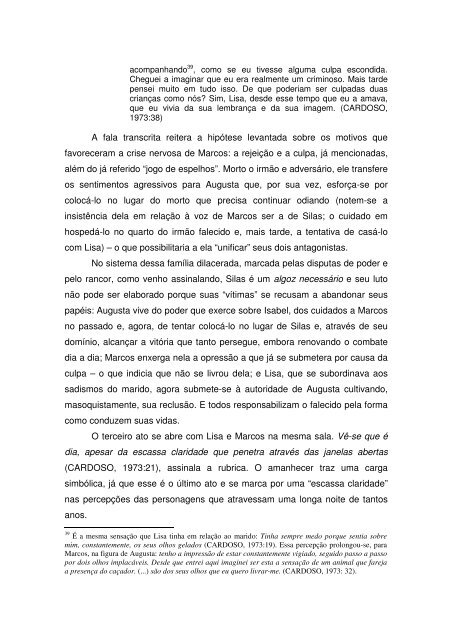Dramas da clausura: a literatura dramática de Lúcio Cardoso por ...