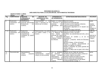 EDICIONES HOLGUÍN S.A. GUÍA DIDÁCTICA PARA LA ...