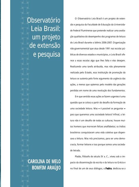 DRAMÁTICA NARRATIVA - Leia Brasil