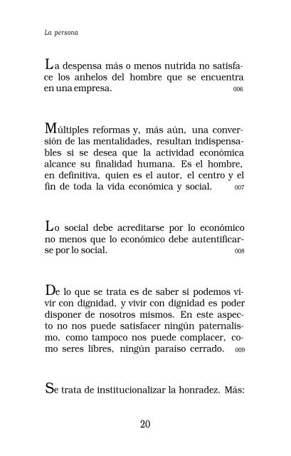 Pensamientos de Don José María Arizmendiarrieta