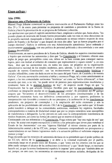 EL DISCURSO POLíTICO DE MANUEL FRAGA - Universidad ...