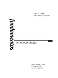 2005 : 10 - Revista Fundamentos en Humanidades - UNSL ...