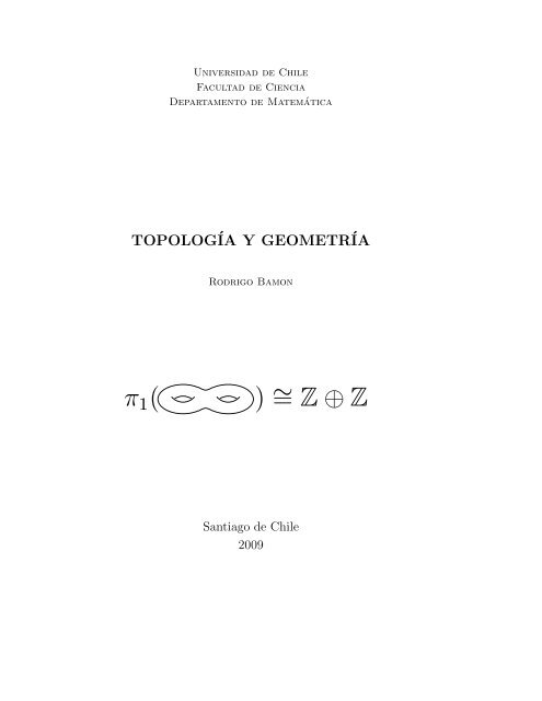Topología Algebraica - Matemática