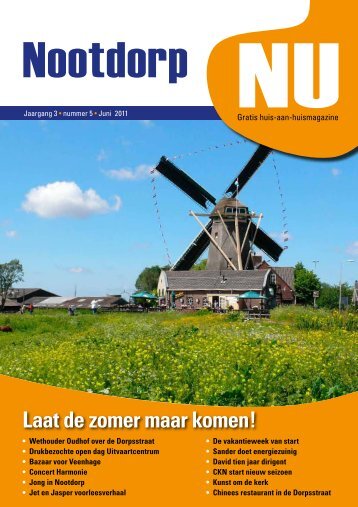 Laat de zomer maar komen! - Nootdorp Nu