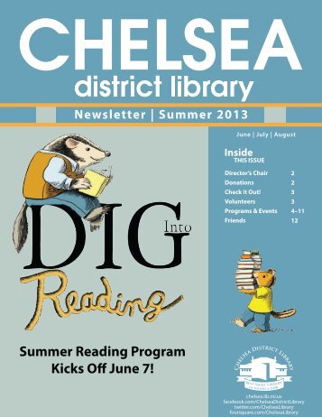 Summer Reading Program Kicks Off June 7!