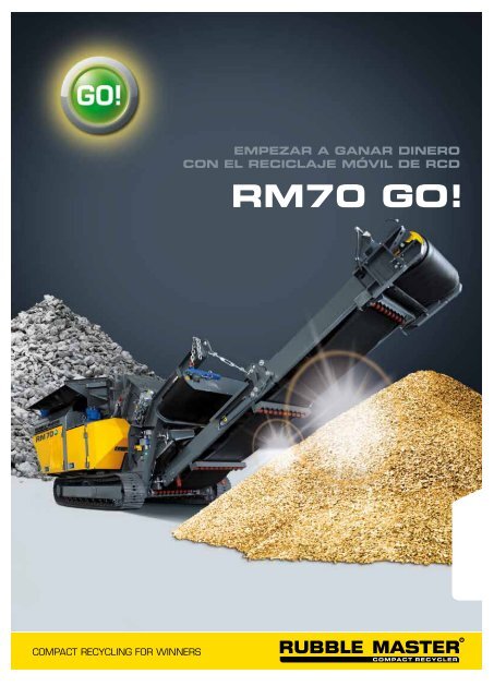 RM70 GO! Folder - Rubble Master HMH GmbH