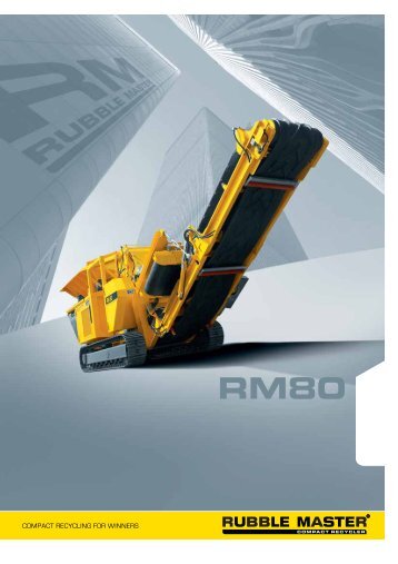 RM80 - Rubble Master HMH GmbH