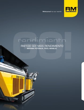 RM100 GO! Folder - Rubble Master HMH GmbH