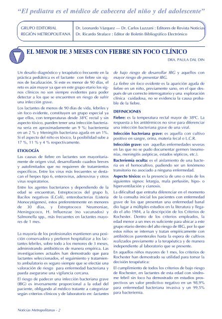 De lactantes perfusión en signos mala