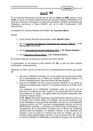 Acta Nº: 94 - Ministerio de Ganadería, Agricultura y Pesca