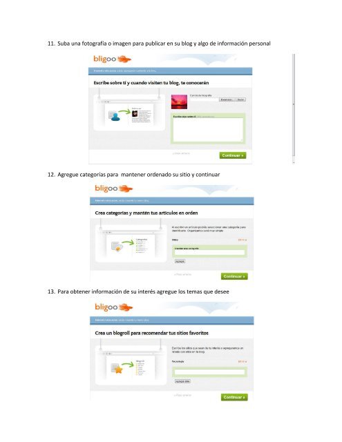 TUTORIAL PARA CREAR UN BLOG - On Line - Bligoo.com