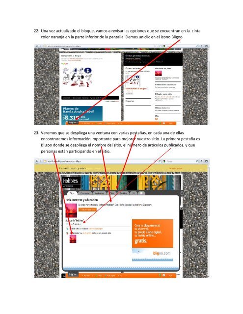 TUTORIAL PARA CREAR UN BLOG - On Line - Bligoo.com