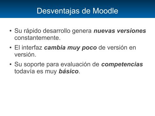 Introducción a Moodle - Software Libre - Universidad de Deusto