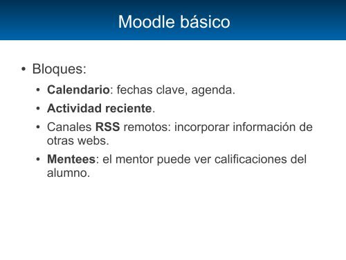 Introducción a Moodle - Software Libre - Universidad de Deusto