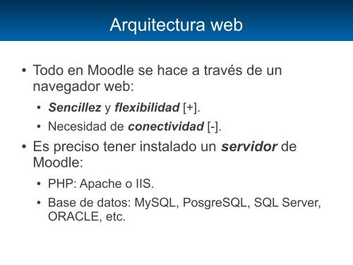 Introducción a Moodle - Software Libre - Universidad de Deusto