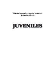 Manual de Juveniles 3T 2010.indd