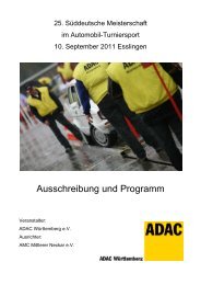 Ausschreibung und Programmheft - AMC Mittlerer Neckar