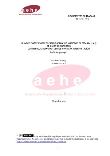DT-AEHE-1109 portada - Asociación española de historia económica
